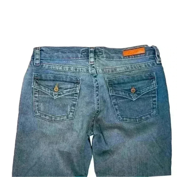 Colin’s Straight Cut & Leg Jeans Women’s 28 Cropped Unique & Artful Dye - Picture 6 of 9